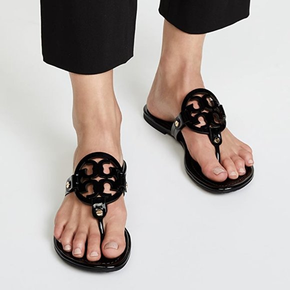 Tory Burch Shoes - ❌SOLD❌Tory Burch Miller Patent Thong Sandal Flats